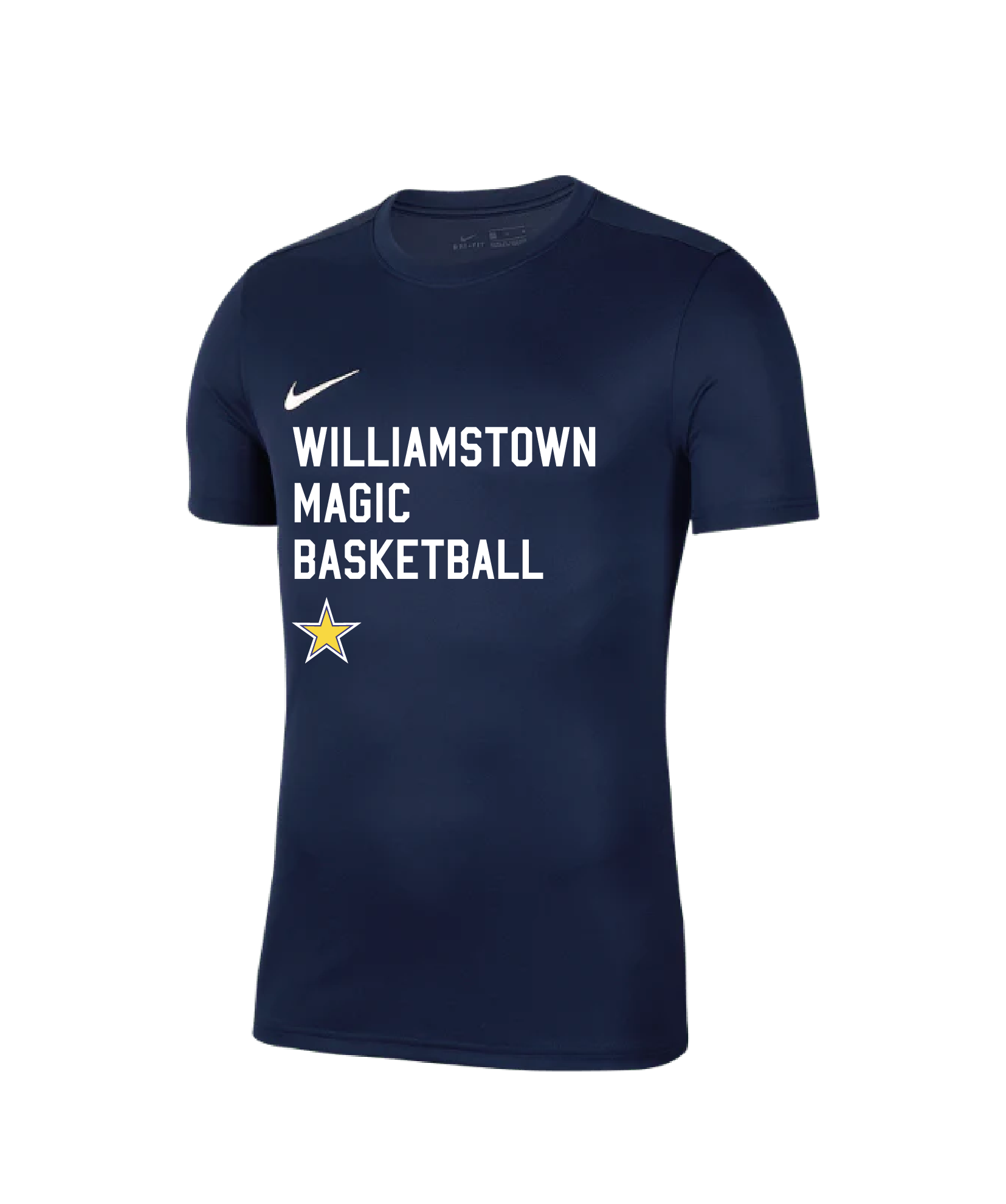 Mens Nike Park 7 Performance Tee (Magic Basketball)
