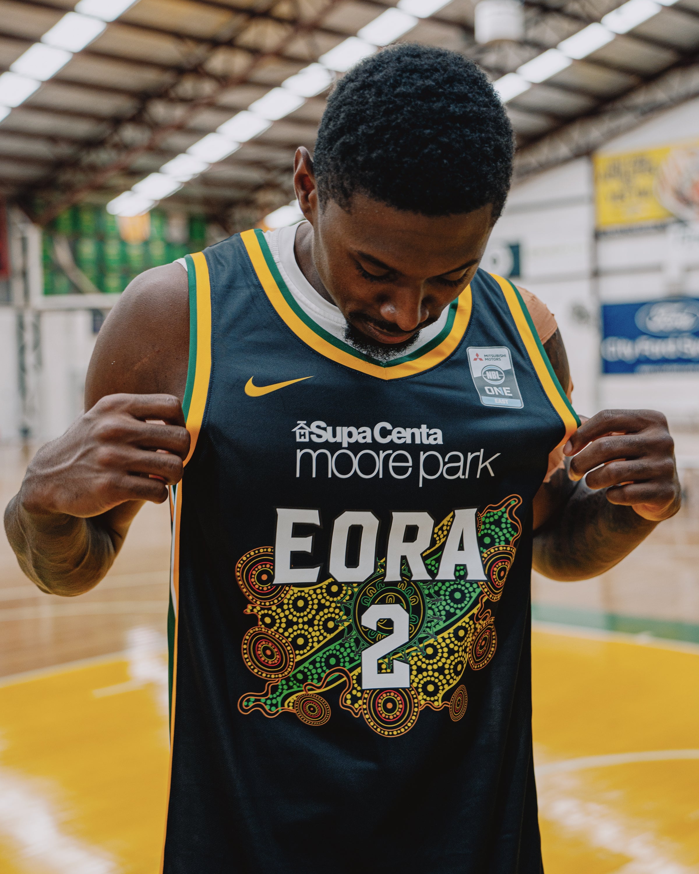 Mens Nike NBL1 Indigenous Jersey (Sydney Comets)