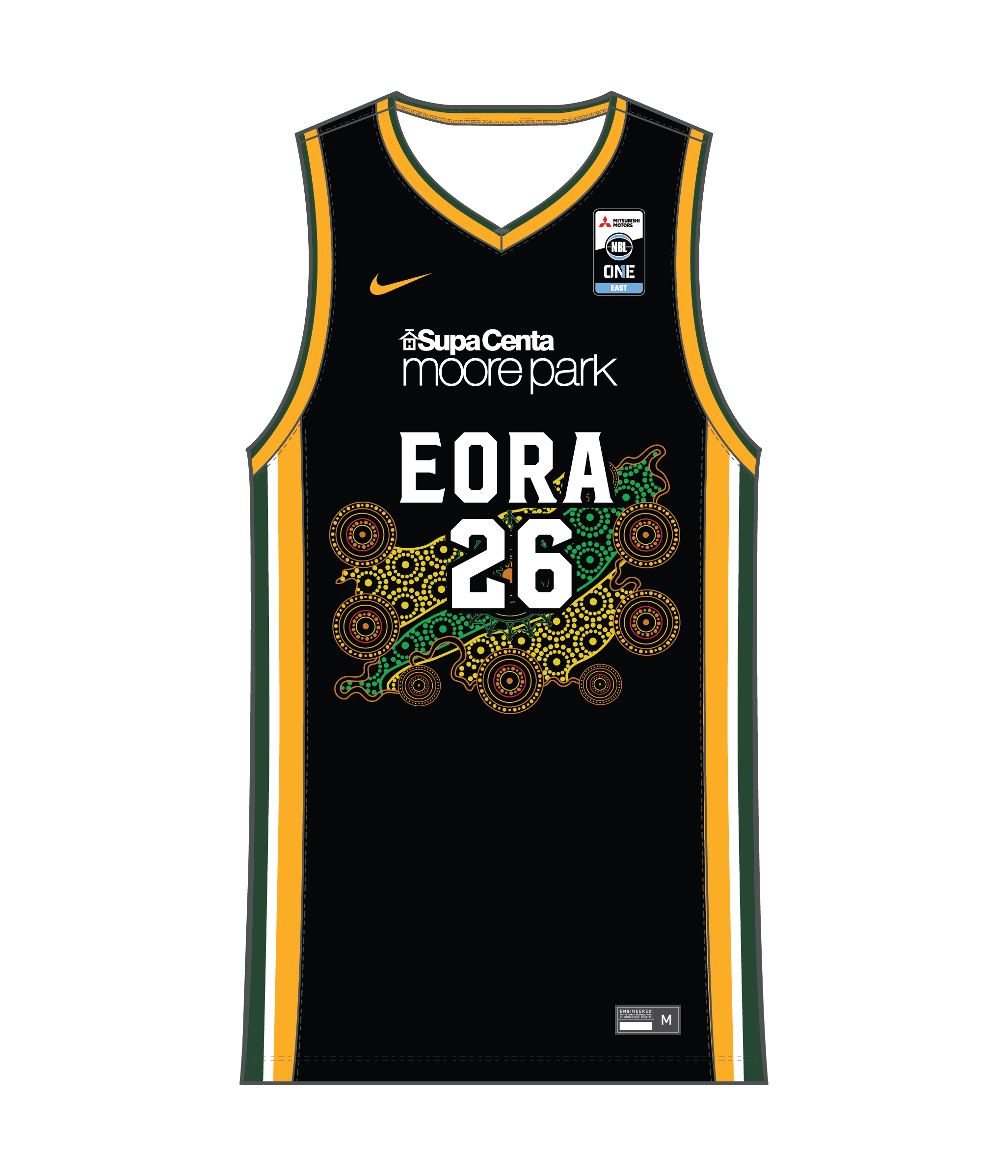 Mens Nike NBL1 Indigenous Jersey (Sydney Comets)