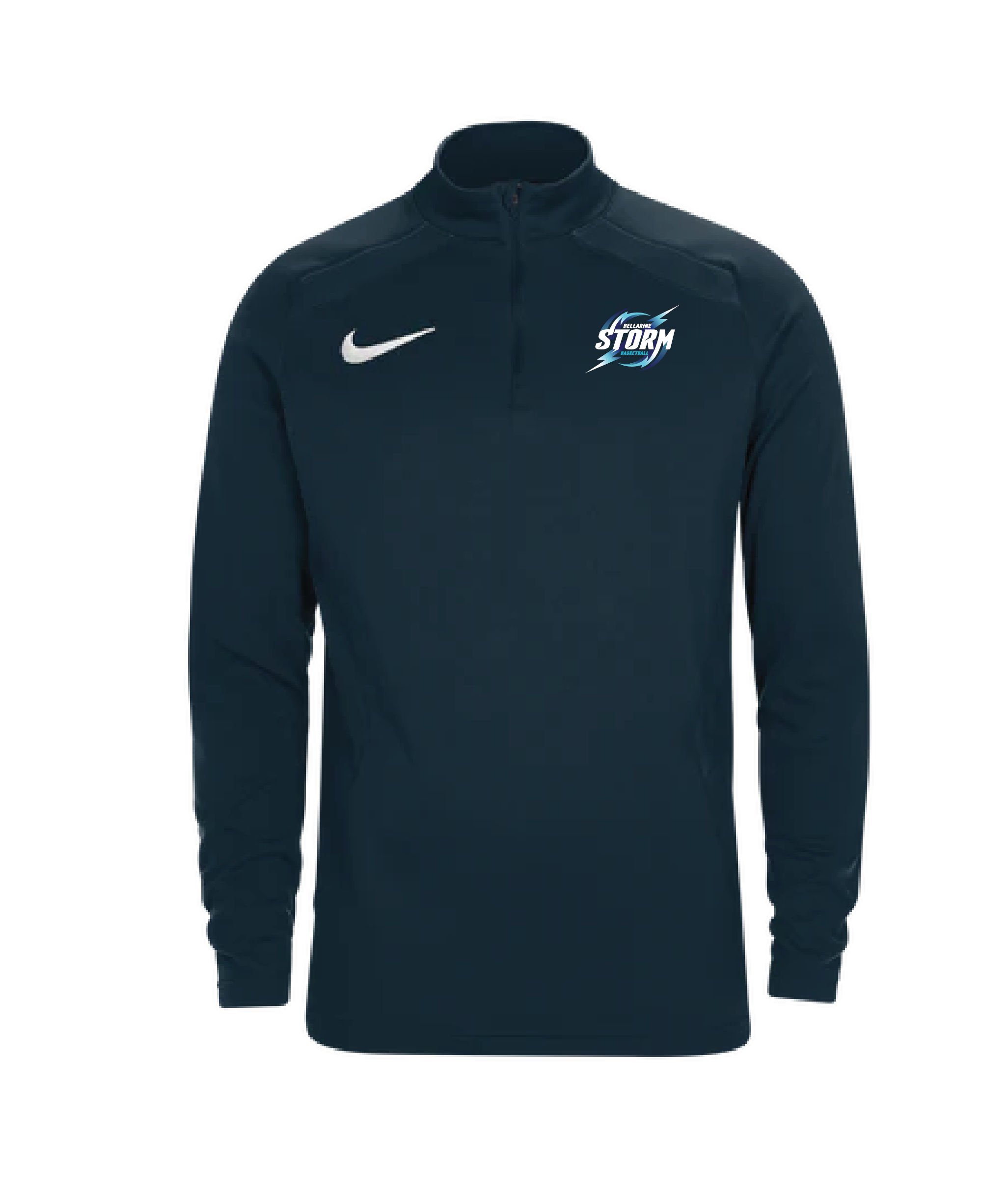 Womens Nike 1/4 Zip (Bellarine Storm)