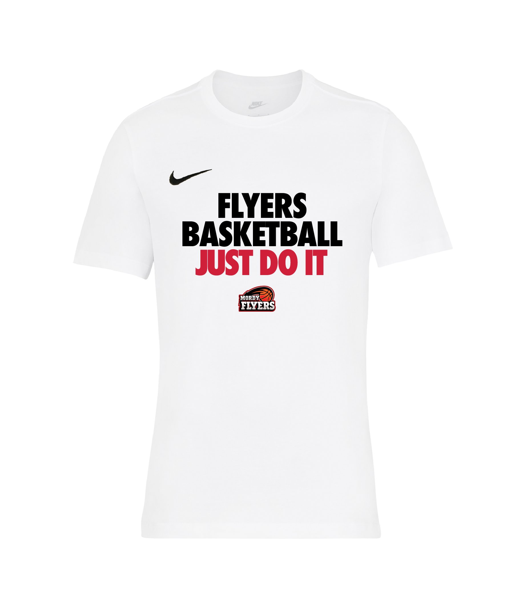 Adult Unisex Nike Cotton T-Shirt (Mordy Flyers)