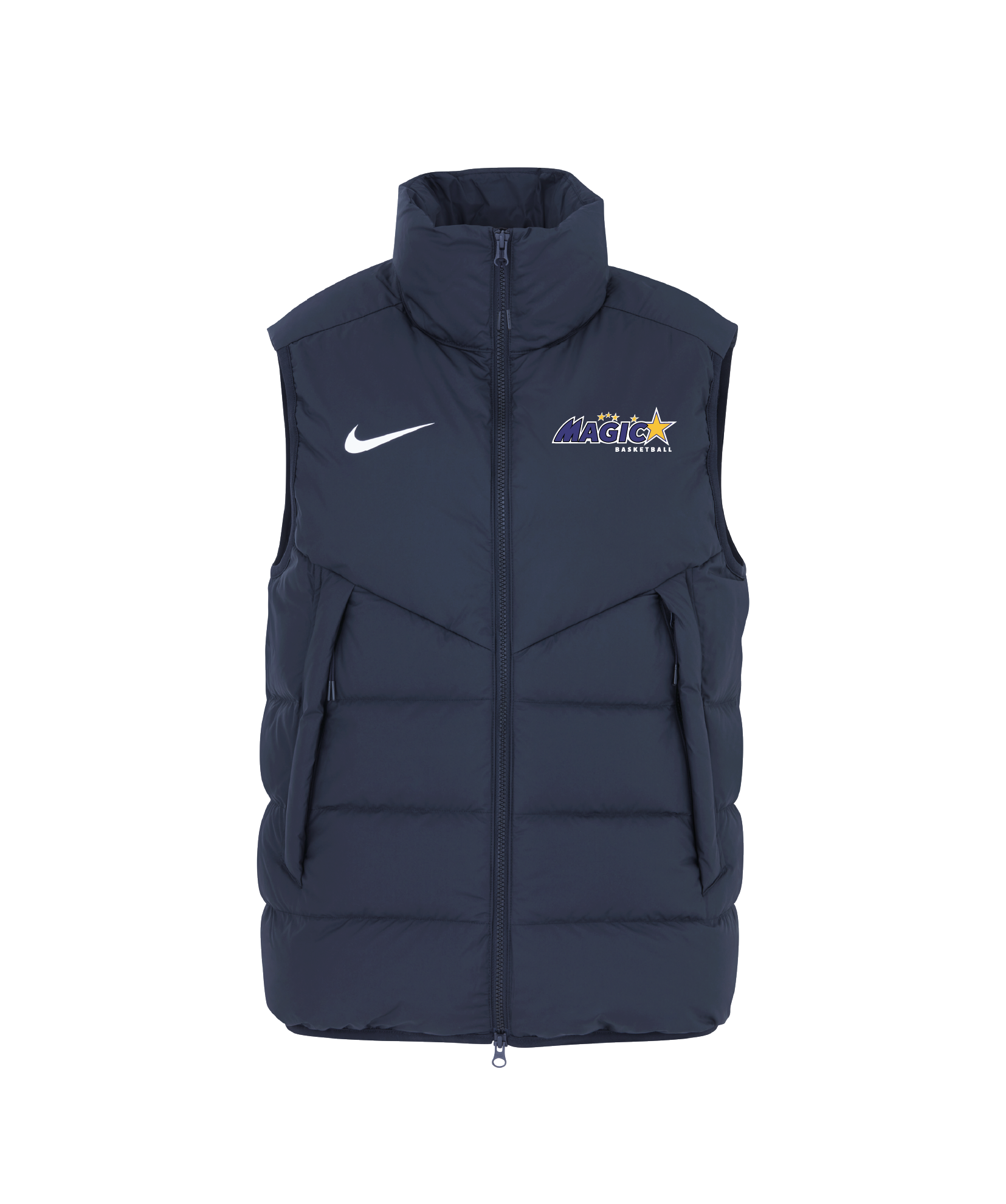 Adult Unisex Nike Puffer Gilet (Magic Basketball)