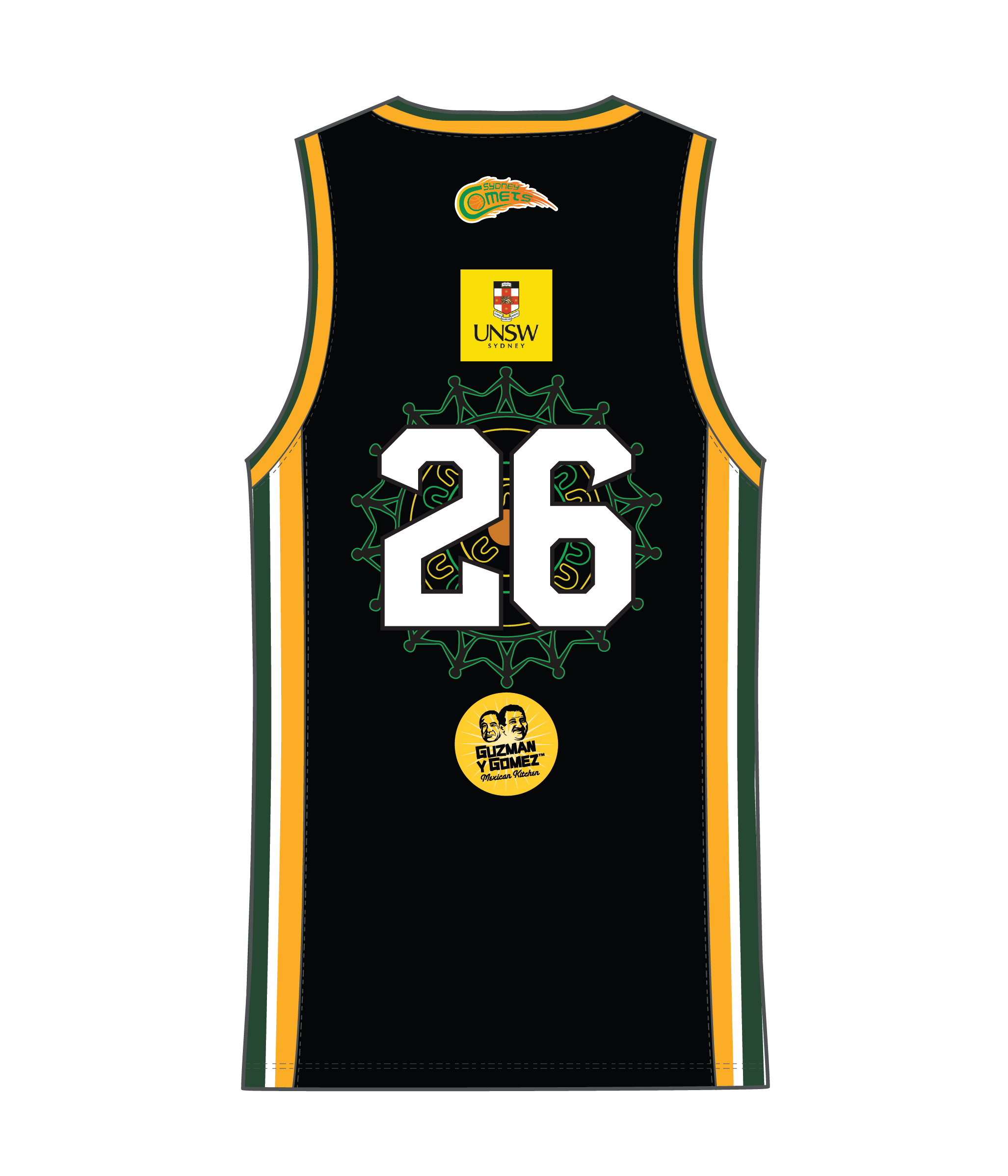 Mens Nike NBL1 Indigenous Jersey (Sydney Comets)