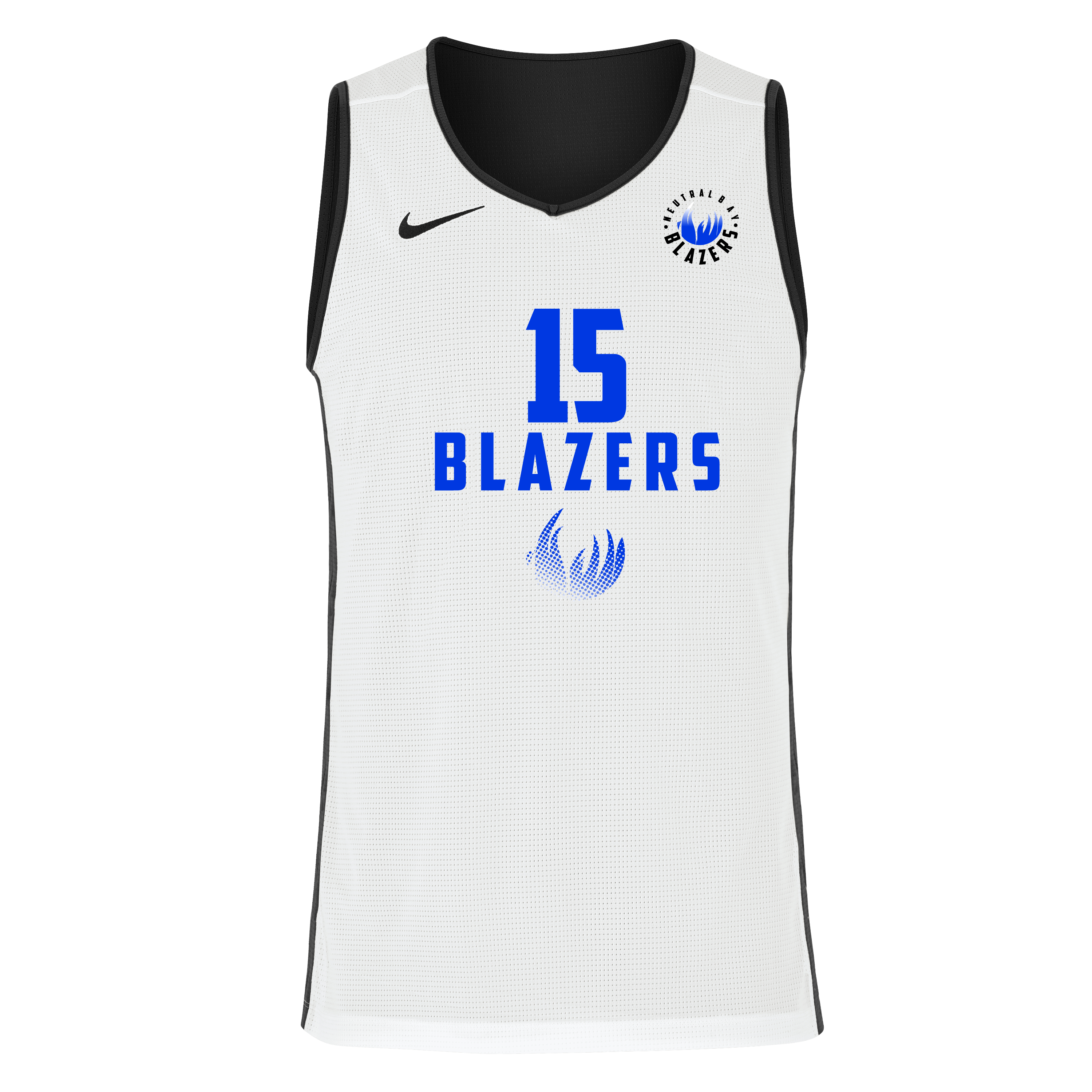 Womens Reversible PLAYING Jersey (Neutral Bay Blazers)