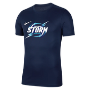 Mens Nike Official Warm-Up Tee (Bellarine Storm)
