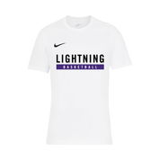 Unisex Nike Cotton T-Shirt (Lakeside Lightning Basketball)