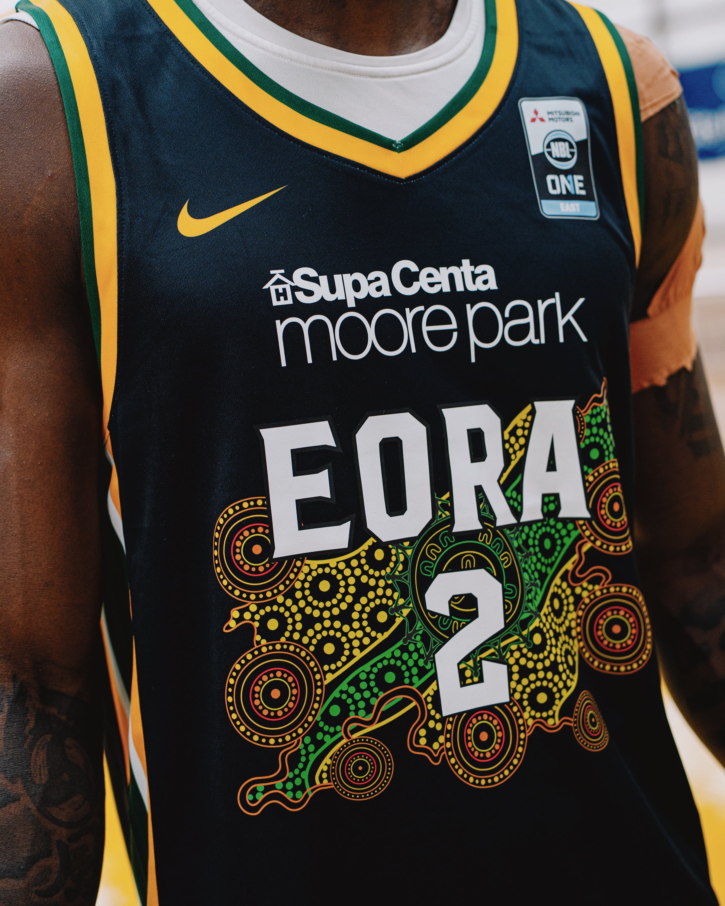 Womens Nike NBL1 Indigenous Jersey (Sydney Comets)