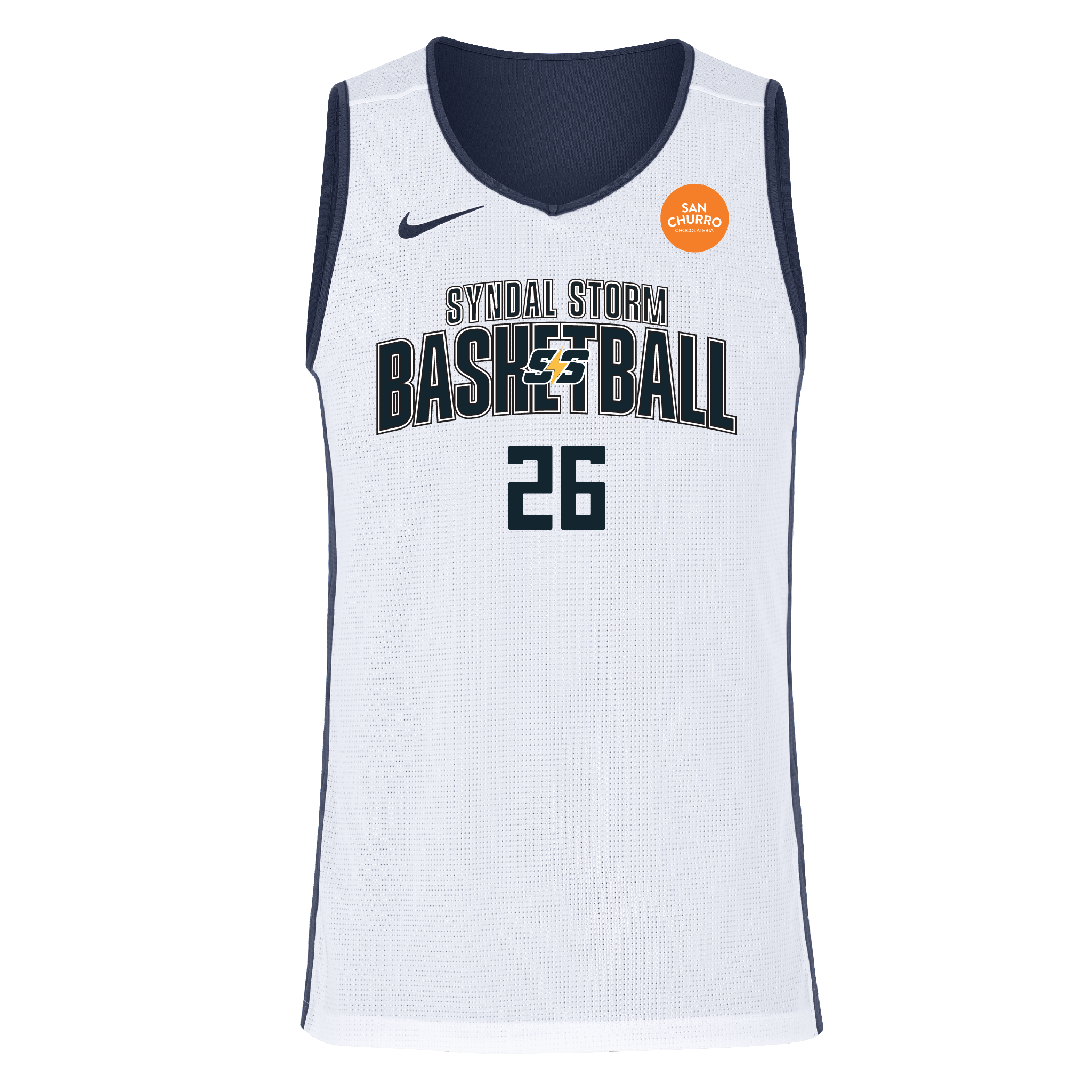 Mens Reversible Training Tank (Syndal Storm Basketball)