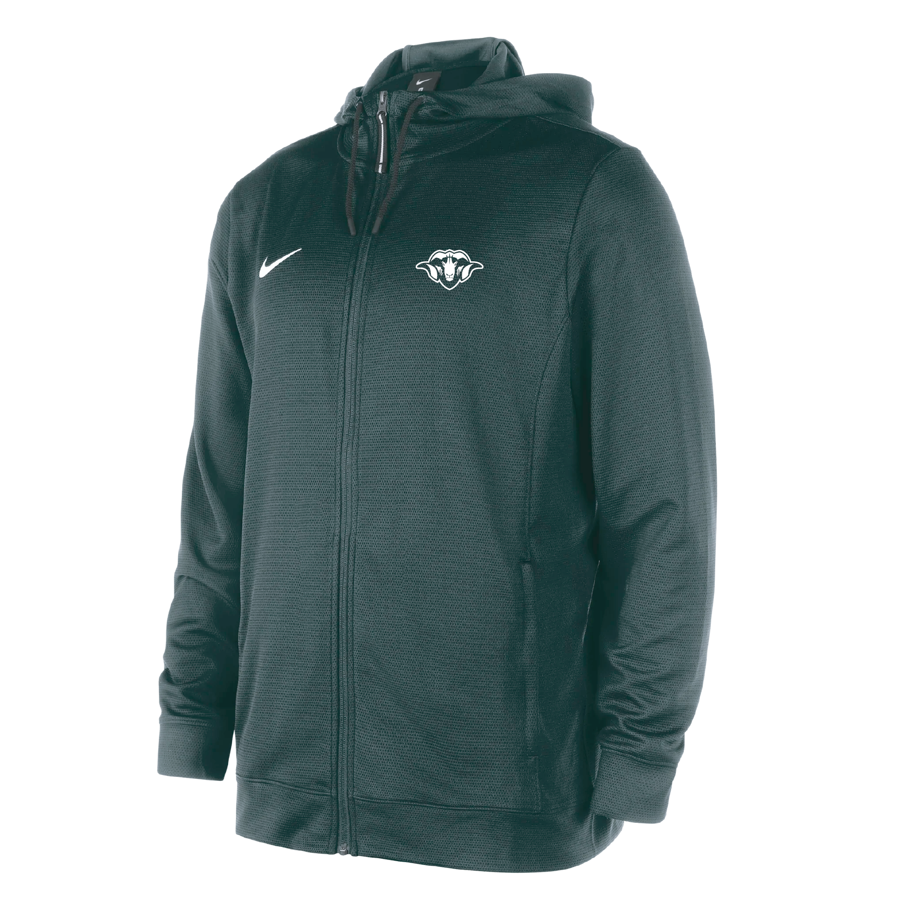 Youth Nike Team Basketball Hoodie Full Zip (Hamilton Rams)